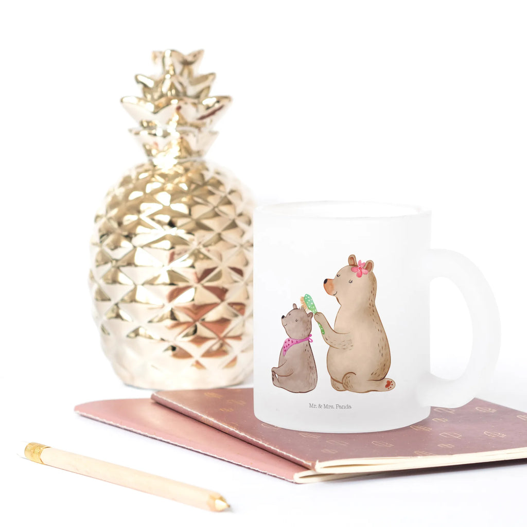 Filiżanka do herbaty niedźwiedź dziecko glastasse, Glasbecher, getränkeglas, Teetasse, Teetasse aus Glas, becher glas, Tasse Für Tee, Teeglas, tasse glas, Becher, becher für tee, Tee Tasse, Teegläser, Teetasse Glas, Trinkglas, Glas Teebecher, Tasse, Große Teetasse, Muttertag, Vatertag, Mama, Papa, Oma, Opa, Familie, Schwester, Bruder, Mutter, Geschenk, Mutti