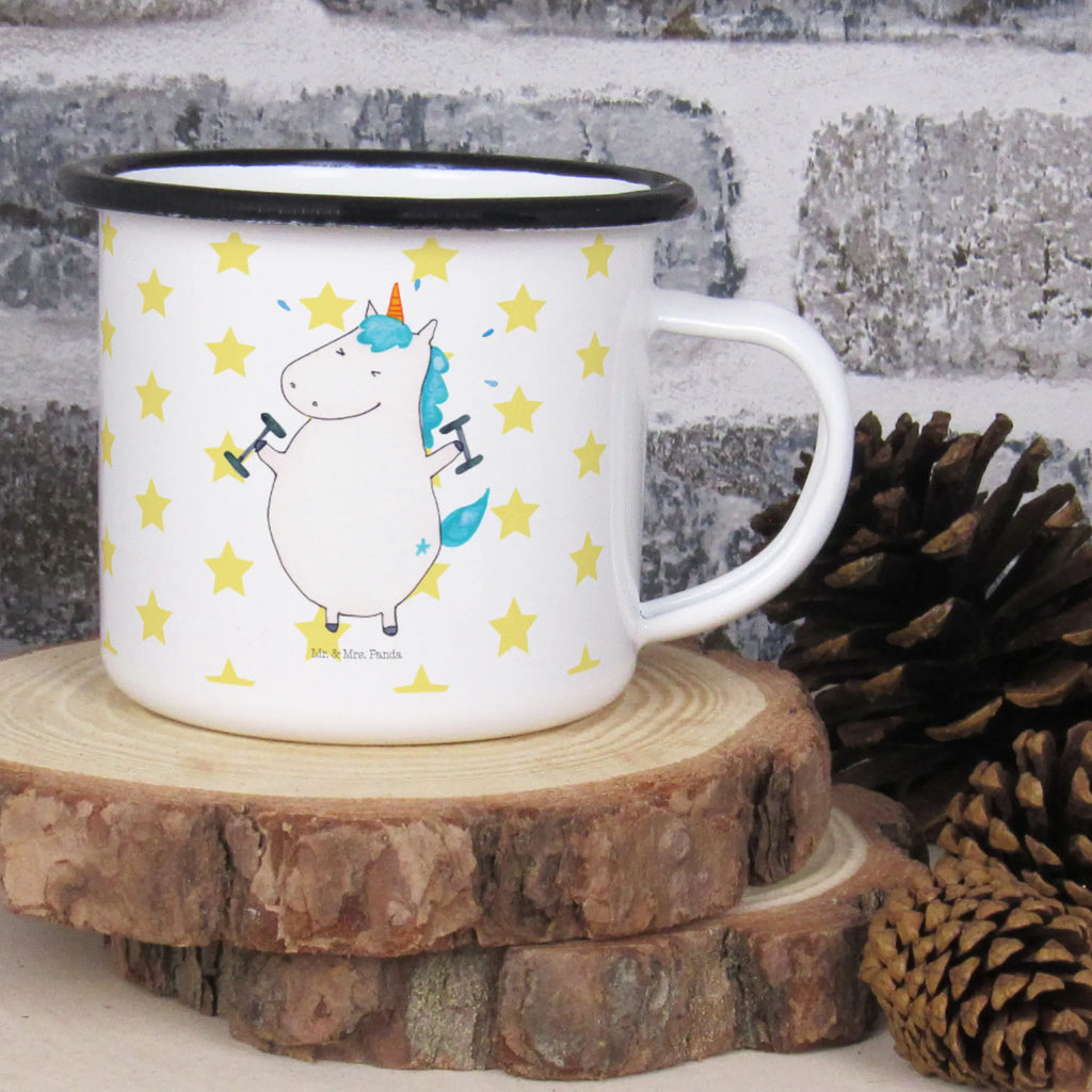 XL enamel cup unicorn fitness outdoor cup, metal cup, unbreakable, enamelled, mug, enamel look, coffee mug, camping mug, cup printing, camping, motif cup, XL Enamel cup, decorative mug, coffee cup, drinking cup, unicorn, unicorns, Fitnessstudio, Dieting, Fitness, Gym, Unicorn, Unicorns, Sixpack, model, Diet, English, Sports