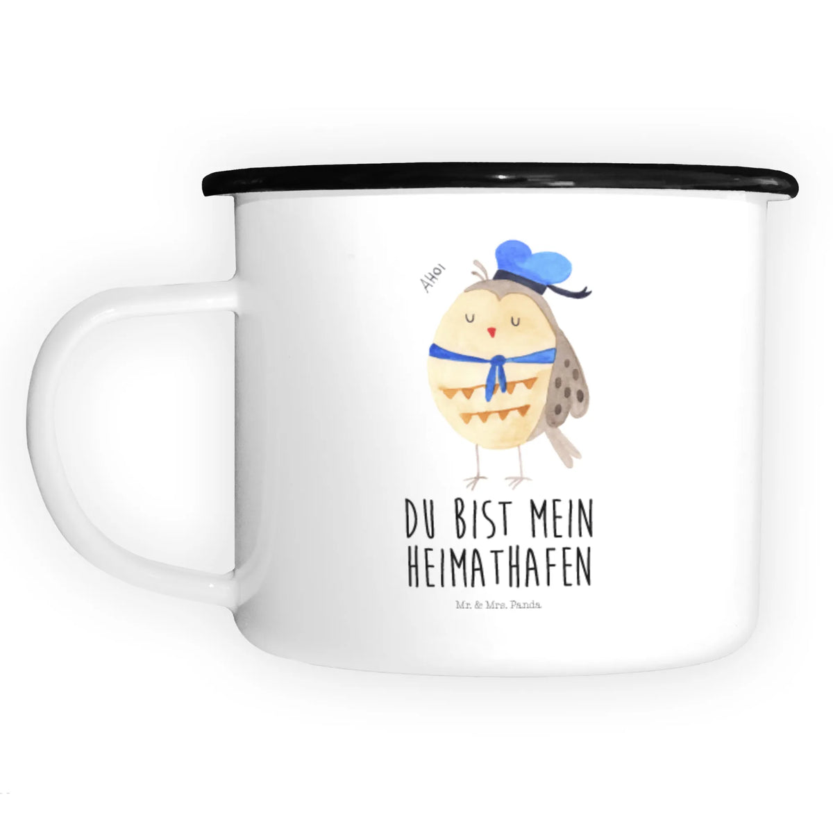 XL Emaille Tasse Eule Matrose Vintage Emaillebecher, Campingbecher, Emaille Tasse Für Picknick, Emaillierter Becher, Tasse Aus Emaille, Camping Tasse, Pott, Emaille Tasse, Emaille Kaffeebecher, Große Tasse, Outdoor Becher, Retro Emaille Tasse, großer becher, Emaille Tasse Für Camping, Teebecher, emaillebecher, Outdoor Tasse, Emaille Becher Outdoor, XL Tasse, Emaille Teetasse, Haferl, Metallbecher, wandertasse, Emaille Tasse Für Garten, Reisebecher, Emailletasse, Metall-Tasse, Teetasse, Emaillierte Tasse, Emaille Becher, Eule, Freundin, Eule Deko, Seefahrer, Matrose, Wortspiel Lustig, Ehe, Eule Spruch, Owl, Heimathafen, Hochzeitstag Geschenk