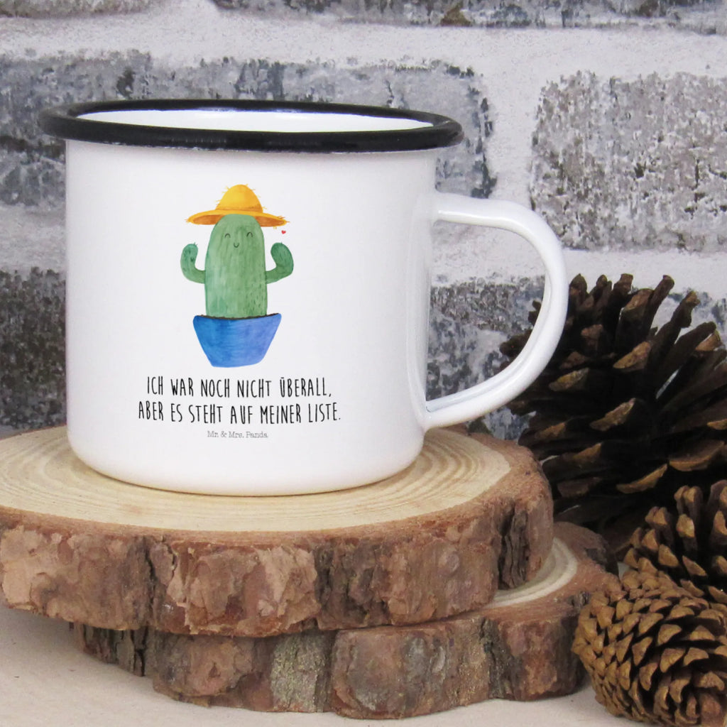 XL enamel cup cactus cap cup printing, coffee mug, coffee cup, mug, unbreakable, enamelled, metal cup, XL Enamel cup, drinking cup, decorative mug, camping mug, outdoor cup, enamel look, camping, motif cup, cactus, cactuses, plants, cactus plant, small green cactus, travel, gift idea, cactus love, globetrotter, travel diary, city trip, slogan, world trip, motivation