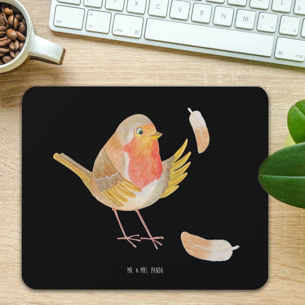 Mauspad Rotkehlchen mit Federn Mausunterlage, Büroausstattung, Mauspad Büro, Computer zubehör, Mousepad, Arbeitszimmer, Designer Mauspad, PC Zubehör, Einzigartiges Mauspad, Mauspad, Tiermotive, Gute Laune, lustige Sprüche, Tiere, Rotkehlchen, Spruch Mut, What if i fall, Motivationsbilder, Motivation Sprüche, Spruch Motivation, fliegen, Vogel
