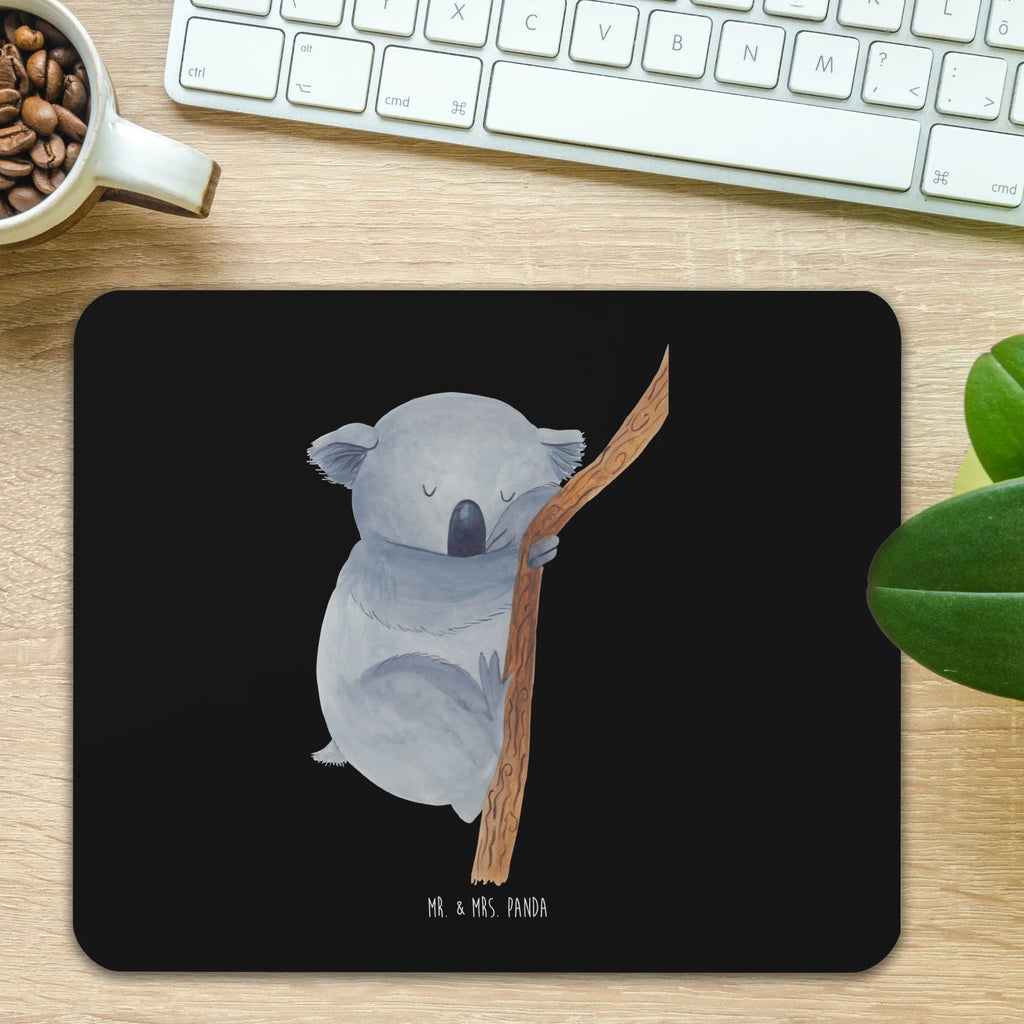 Mouse mat koala Pad, mousepad, Mouse Pad, Work, PC, Motif, Office, Study, fun, Print, saying, Gift, Mouse, Student, small animals, cute, funny, cute animal motives, hand drawn, small world, funny sayings, good mood, happy, gifts, gift ideas, special gifts, animal lover, card, dream, sleeping, bear, koala bear, bedroom, Koala, dreamland