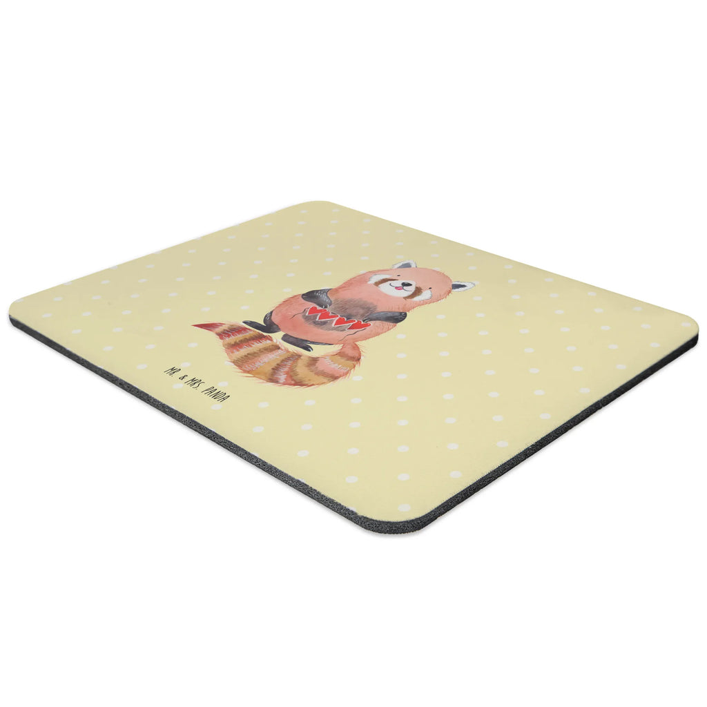Mouse mat red panda PC Zubehör, Mausunterlage, Designer Mauspad, Einzigartiges Mauspad, Computer zubehör, Arbeitszimmer, Mousepad, Mauspad Büro, Büroausstattung, Mauspad, Tiermotive, Gute Laune, lustige Sprüche, Tiere, Lieblingsmensch, Liebling, Panda, Rot, Liebe, Herz