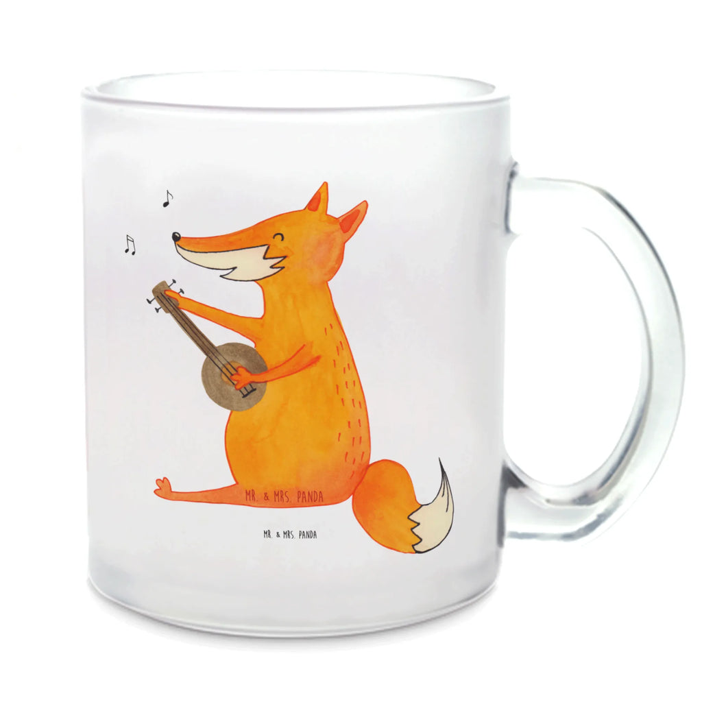 Filiżanka do herbaty Lis gitara tasse glas, Teeglas, Teetasse, Tasse, glastasse, Teetasse Glas, Trinkglas, Teetasse aus Glas, Große Teetasse, Teegläser, becher für tee, becher glas, Tee Tasse, getränkeglas, Tasse Für Tee, Becher, Glasbecher, Glas Teebecher, Fuchs, Musikerin, Gitarre, Geschenk Musiker, Sänger, Musik Spruch, Füchse, Sängerin