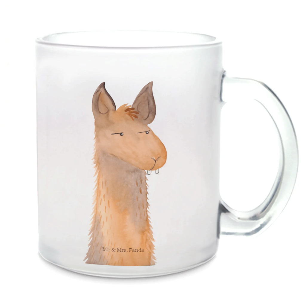 Teetasse Lamakopf genervt Glasbecher, getränkeglas, becher glas, Tasse, glastasse, Becher, Trinkglas, Glas Teebecher, becher für tee, Teegläser, Teetasse, Tasse Für Tee, tasse glas, Tee Tasse, Teetasse aus Glas, Teeglas, Teetasse Glas, Große Teetasse, Lama, Alpaka, Chefin, Chef, Beste Freundin, Partnerin, Recht haben, Genervt sein, Büroalltag, Azubi, Freundin, Büro, Lamas