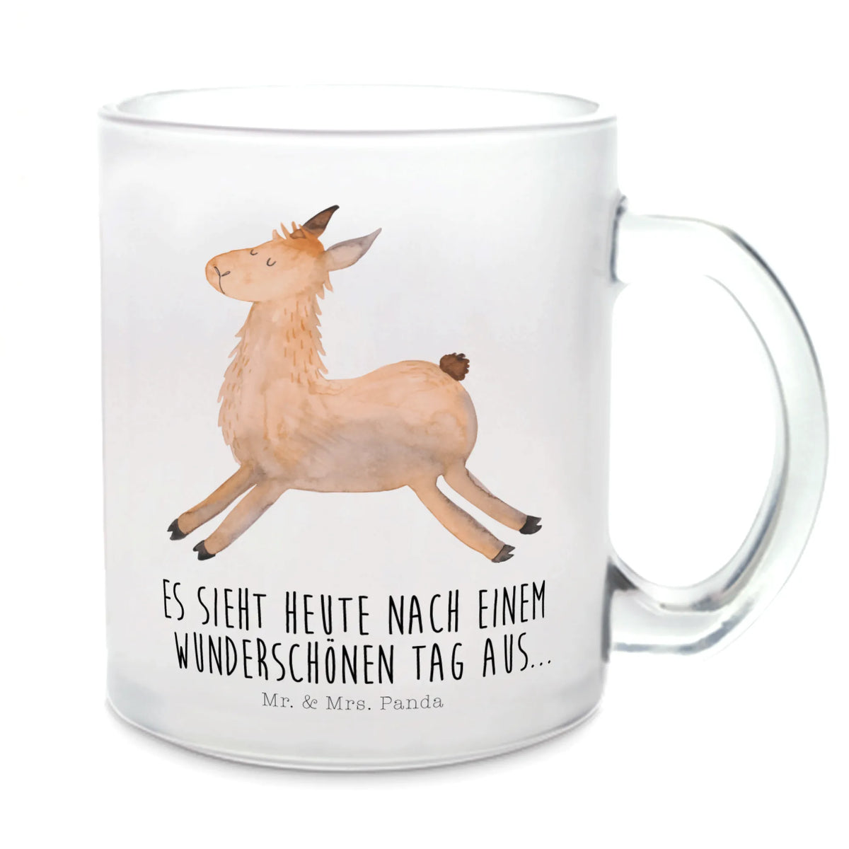 Teetasse Lama Springen Kakaotasse, Teetasse, Tee Tasse, Henkeltasse, getränkeglas, Glasbecher, getränkebecher, Henkelbecher, Glas Teebecher, Häferl, Teetasse Glas, Teeglas, Haferl, Pott, Teetasse aus Glas, glastasse, Motivtasse, Trinkglas, Lama, Alpaka, Neustart, Fröhlich, Freundin, Happy Day, Glück, Liebeskummer, Lieblingstag, Guten Morgen, Lamas, Abitur, Prüfung, Start