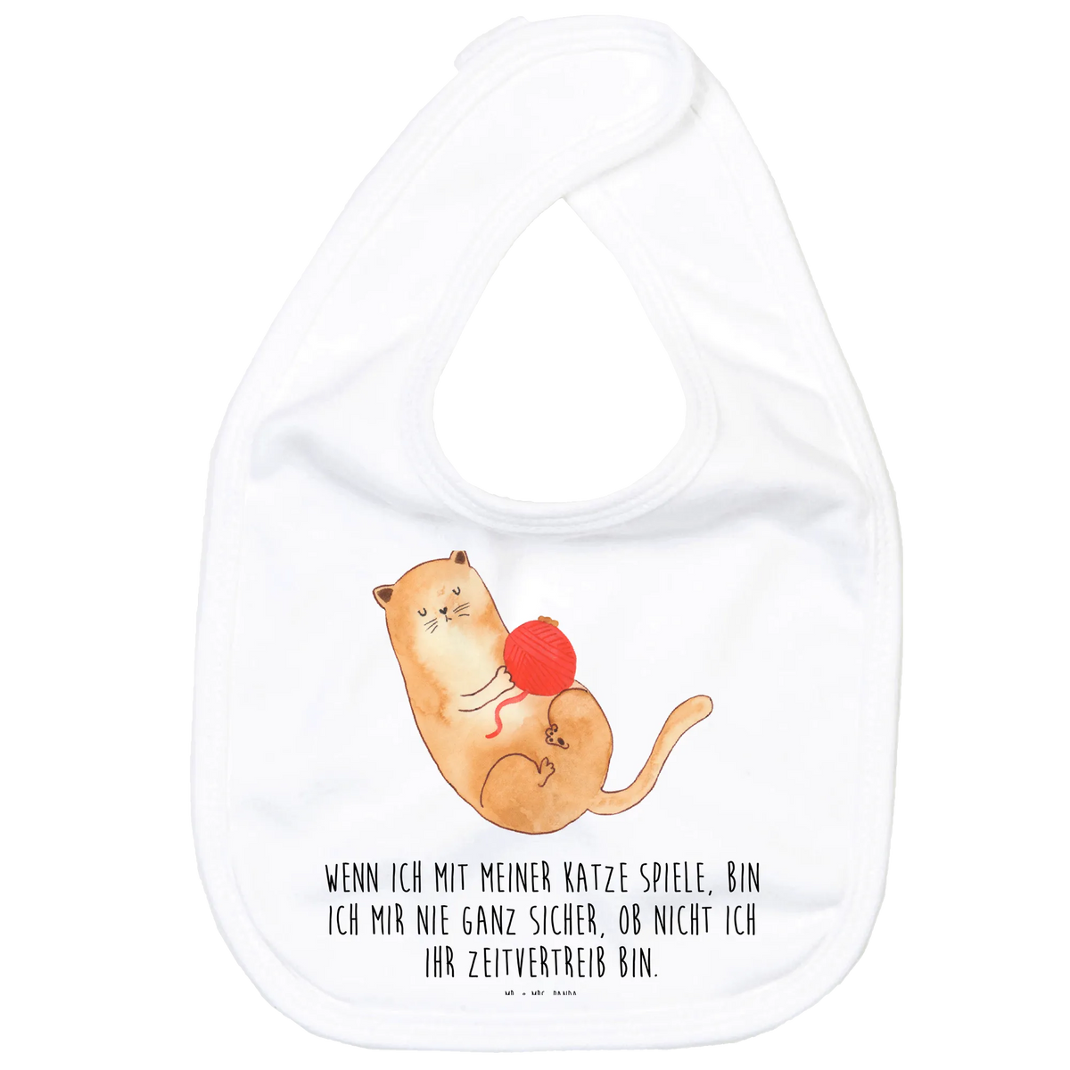 Bib Cat Wool