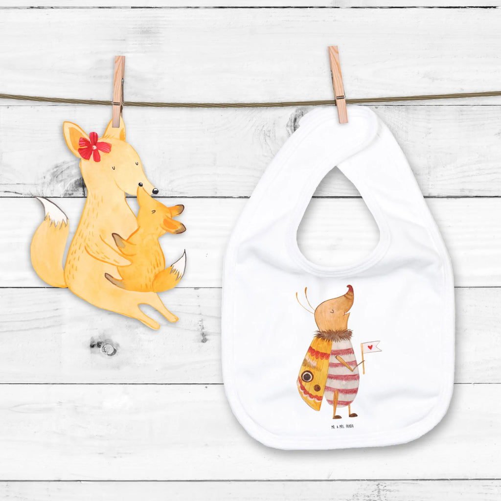 Bib Moth flag drool bib, toddler, baby party, baby shower, baby bib, spit cloth, small animals, cute, funny, cute animal motives, hand drawn, small world, funny sayings, good mood, happy, gifts, gift ideas, special gifts, animal lover, card, Saying funny, How much does the world cost, Kitchen decoration, Moth, Beetle