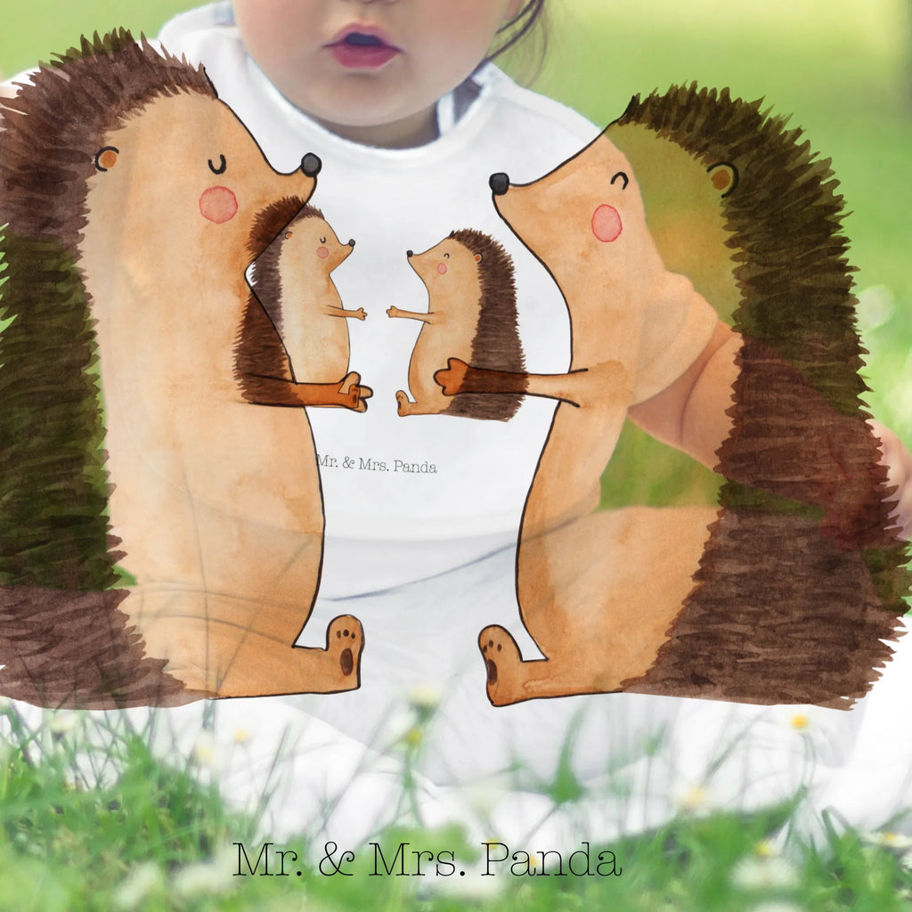 Organiczne śliniaczki Miłość jeży Miłość, partner, przyjaciel, przyjaciółka, mąż, żona, wesele, zaręczyny, prośba o rękę, prezent miłosny, rocznica, dzień ślubu