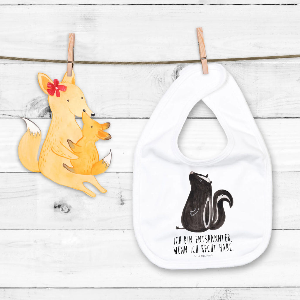 Bib skunk Sit baby shower, spit cloth, toddler, drool bib, baby party, baby bib, Skunk, law, wild animal, know-it-all, office, predator, stinker, slogan, stinky, skunk