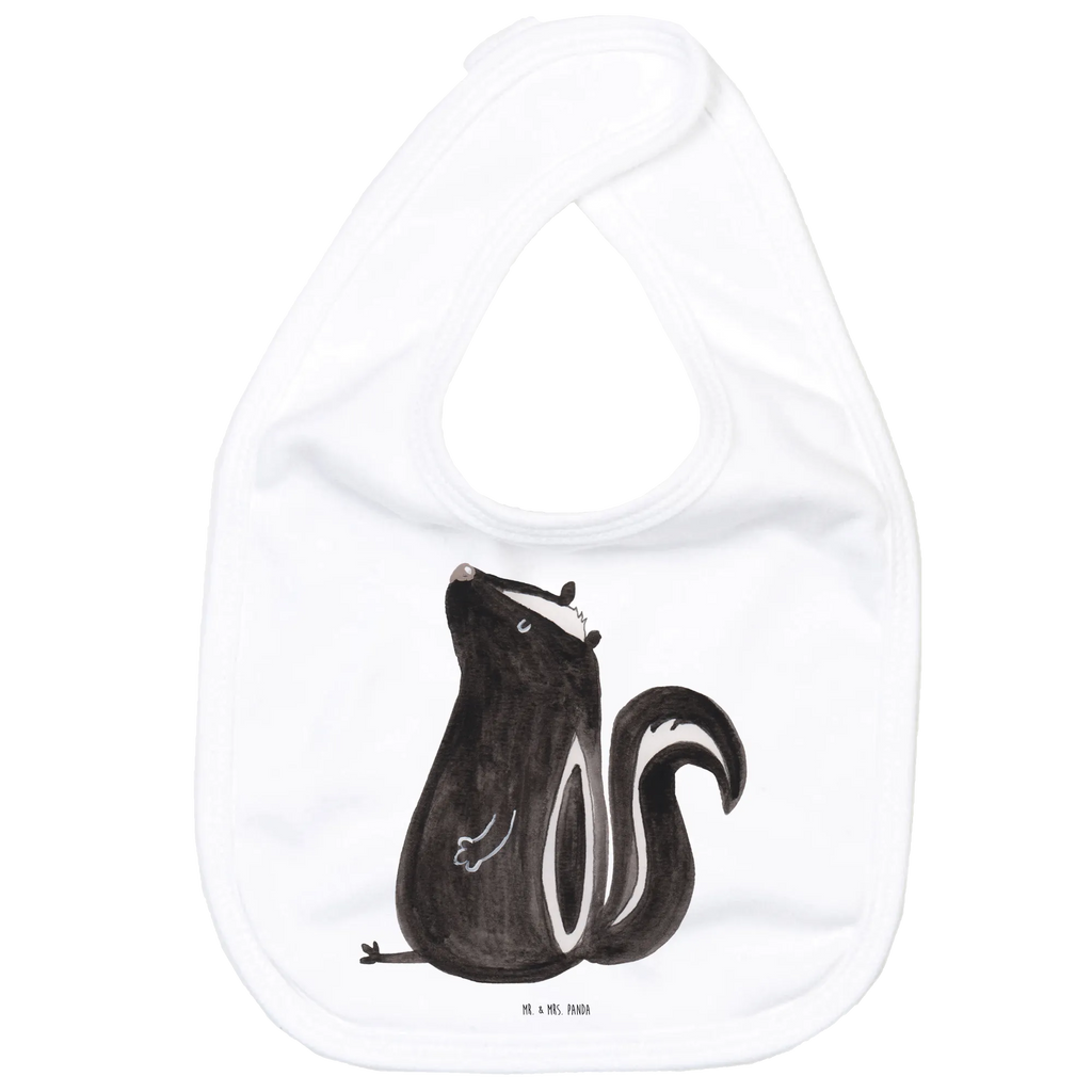 Bib skunk Sit baby shower, spit cloth, toddler, drool bib, baby party, baby bib, Skunk, law, wild animal, know-it-all, office, predator, stinker, slogan, stinky, skunk