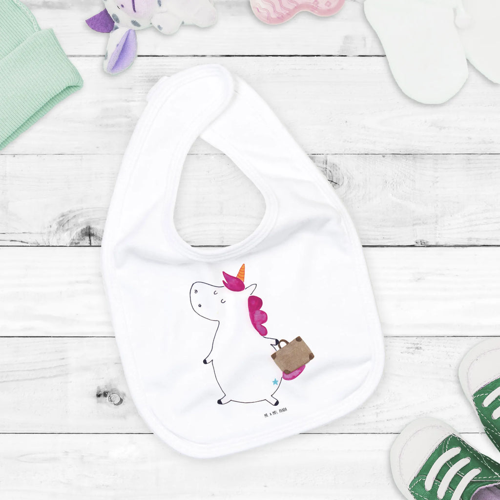Bib unicorn Suitcase toddler, drool bib, baby shower, baby party, spit cloth, baby bib, unicorn, unicorns, traveling, travel, luggage, adventure, holiday present, traveler gift, suitcase, Unicorn