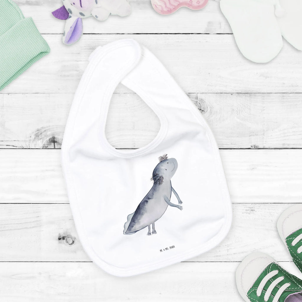 Bib axolotl To swim toddler, spit cloth, baby party, drool bib, baby bib, baby shower, Axolotl, Axelotl, marine animals, Mexican walking fish, salamander, tail, axolot, problems, problem, solutions, amphibians, motivation