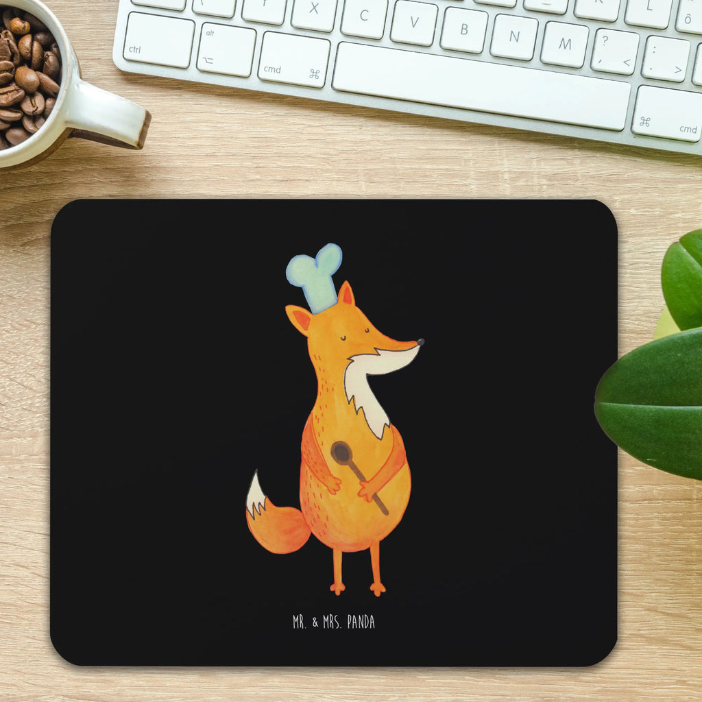 Mouse mat Fox A cook Pad, Print, Work, fun, Mouse, Motif, Study, Office, PC, mousepad, Student, Gift, saying, Mouse Pad, fox, foxes, forest wildlife, clever as a fox, animal lover, Slogan funny, Kitchen decoration, Cook gift, Kitchen slogan, Chefs, Party slogan, Baker, Fox, funny