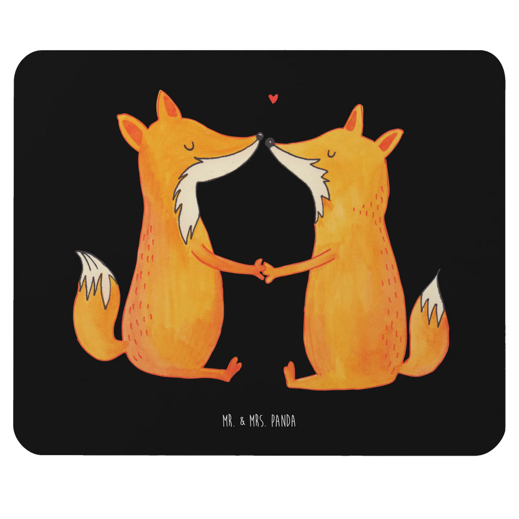 Mouse mat foxes Love Office, Student, PC, Print, saying, Mouse Pad, mousepad, Pad, Gift, Mouse, fun, Study, Motif, Work, fox, foxes, forest wildlife, clever as a fox, animal lover, girlfriend, marriage, fiancée, love, proof of love, husband, boyfriend, wife, couple, lovers, partner