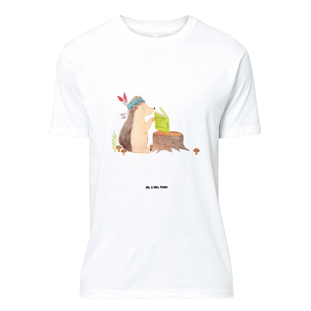 Rozmiar L T-shirt jeż Ozdoba z piór Shirt, Schlafshirt, Tshirt, Lustiges T-Shirt, Jubiläum, Damen, Herrn, T-Shirt, Geburstag, T-Shirt mit Spruch, Junggesellenabschied, Nachthemd, Waldtiere, Tiere, Abenteuer, Indianer, Camping, Lagerfeuer, Igel