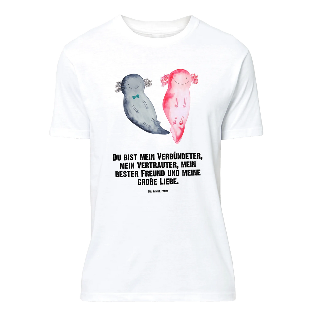 T-Shirt Standard Axolotl Axel+Lotte Tshirt, Geburstag, Schlafshirt, Herrn, Lustiges T-Shirt, Junggesellenabschied, Damen, Jubiläum, Nachthemd, T-Shirt, Shirt, T-Shirt mit Spruch, Axolotl, Molch, Liebesbeweis, Schwanzlurch, Lurch, Große Liebe, Liebe, Lurche, Freund, Jahrestag, Verlobter, Valentinstag, Axolot, Ehemann