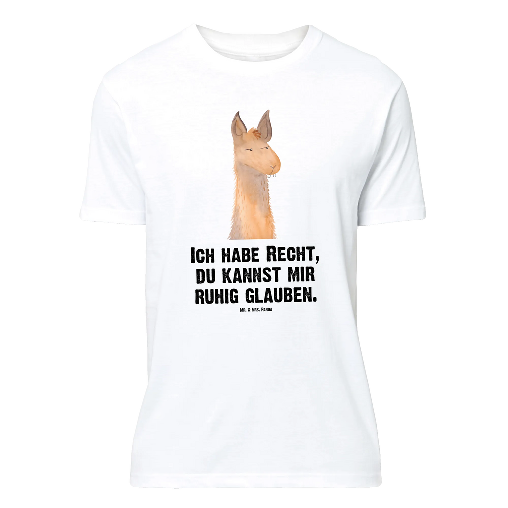 T-Shirt Standard Lamakopf genervt Herrn, Junggesellenabschied, Geburstag, T-Shirt mit Spruch, Tshirt, T-Shirt, Damen, Jubiläum, Schlafshirt, Nachthemd, Shirt, Lustiges T-Shirt, Lama, Alpaka, Freundin, Recht haben, Chef, Partnerin, Lamas, Büroalltag, Chefin, Azubi, Büro, Beste Freundin, Genervt sein