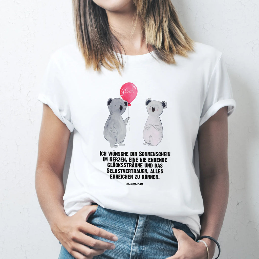 T-Shirt Standard Koala Luftballon Junggesellenabschied, Schlafshirt, Lustiges T-Shirt, T-Shirt, Tshirt, Nachthemd, Herrn, T-Shirt mit Spruch, Jubiläum, Geburstag, Shirt, Damen, Koalabär, Koala, Luftballon, Geburtstag, Geschenk, Party