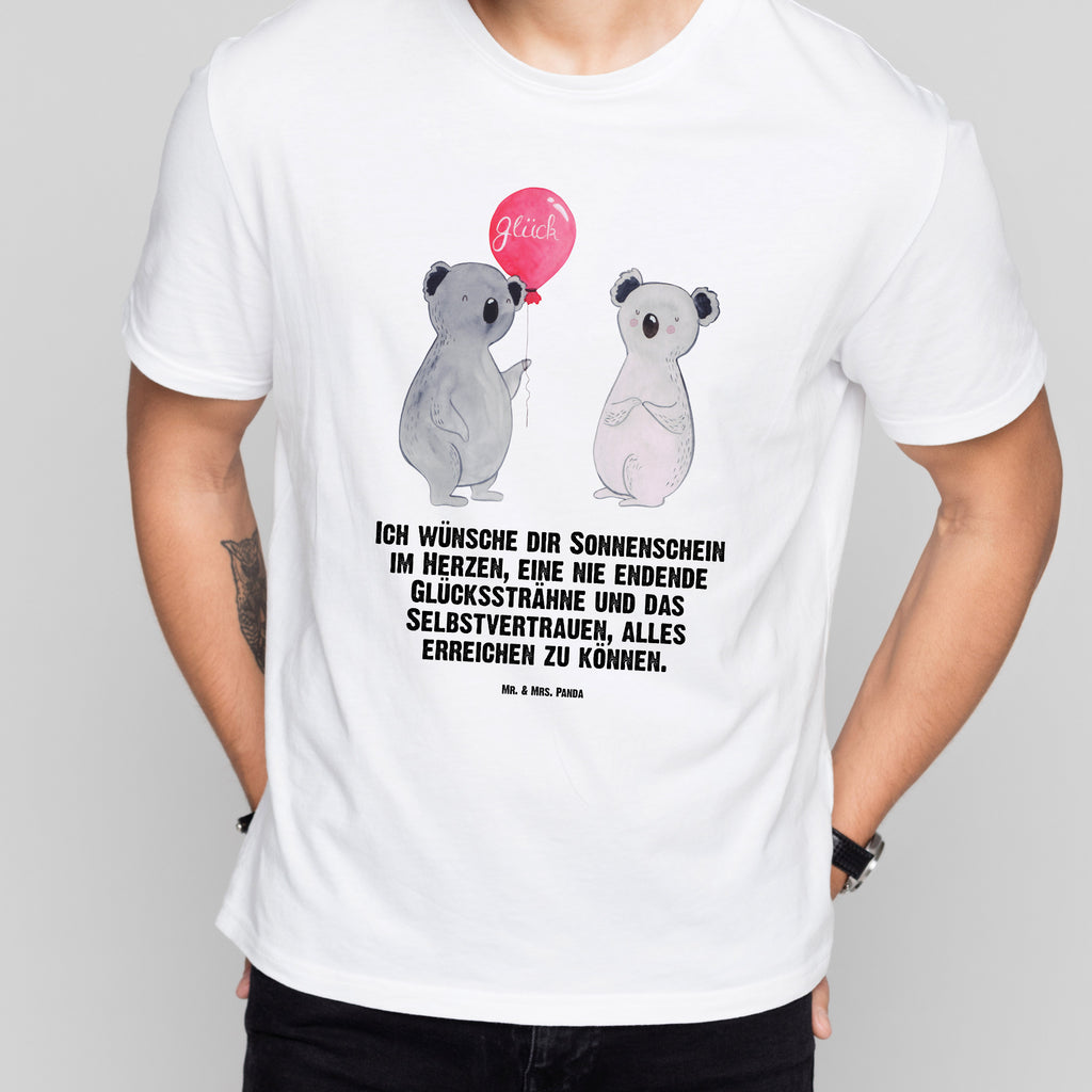 T-Shirt Standard Koala Luftballon Junggesellenabschied, Schlafshirt, Lustiges T-Shirt, T-Shirt, Tshirt, Nachthemd, Herrn, T-Shirt mit Spruch, Jubiläum, Geburstag, Shirt, Damen, Koalabär, Koala, Luftballon, Geburtstag, Geschenk, Party