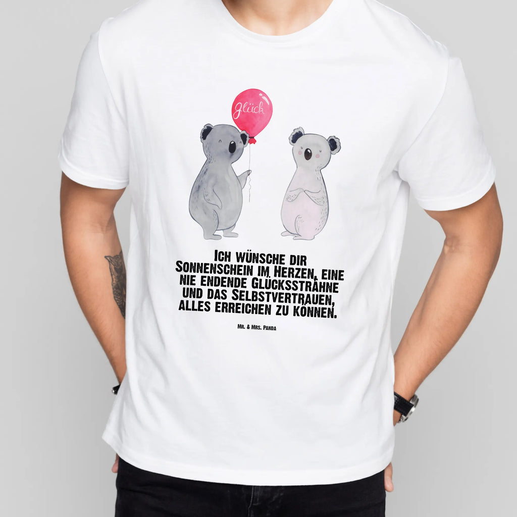 T-Shirt Standard Koala Luftballon Junggesellenabschied, Schlafshirt, Lustiges T-Shirt, T-Shirt, Tshirt, Nachthemd, Herrn, T-Shirt mit Spruch, Jubiläum, Geburstag, Shirt, Damen, Koalabär, Koala, Luftballon, Geburtstag, Geschenk, Party