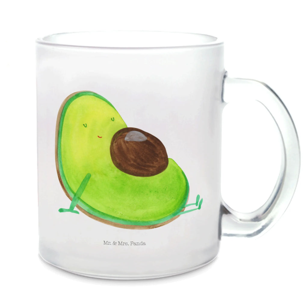 Glass tea cup avocado pregnancy tea glass, mug, glass, tea, Tea cup, avocado, vegetables, baby shower, pregnancy, pregnant, Avocado