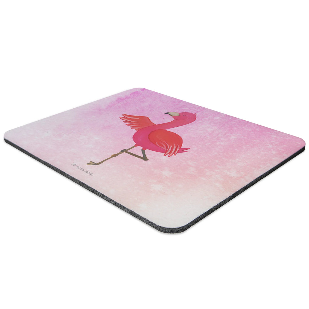 Podkładka pod mysz Flamingo joga Mauspad, Einzigartiges Mauspad, Computer zubehör, Mousepad, Arbeitszimmer, Mausunterlage, Büroausstattung, Mauspad Büro, PC Zubehör, Designer Mauspad, Flamingo, Yoga-Übung, Entspannung, Vogel, Achtsamkeit, Aufregen, Yoga, Tiefenentspannung, Namaste, Ärger