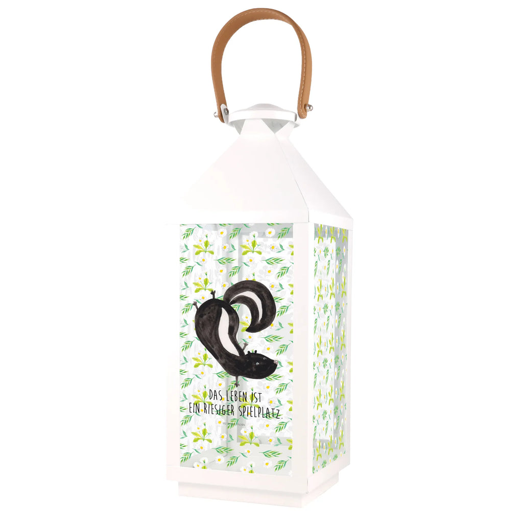 Decorative lantern skunk handstand Skunk, playful, skunk, stink, predator, child, playground, wild animal