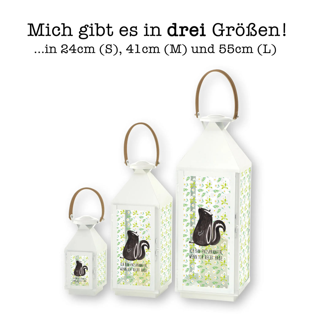 Decorative lantern skunk Sit Skunk, slogan, skunk, law, predator, stinker, office, know-it-all, wild animal, stinky