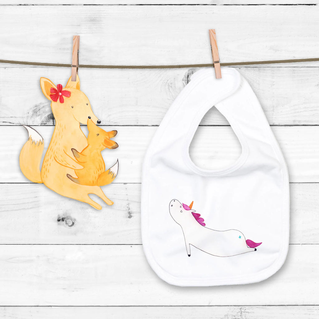 Bib unicorn yoga drool bib, baby shower, baby party, toddler, baby bib, spit cloth, unicorn, unicorns, present, sweet, sports, relaxation, funny, gift, yoga, mindfulness, Unicorn, Namaste