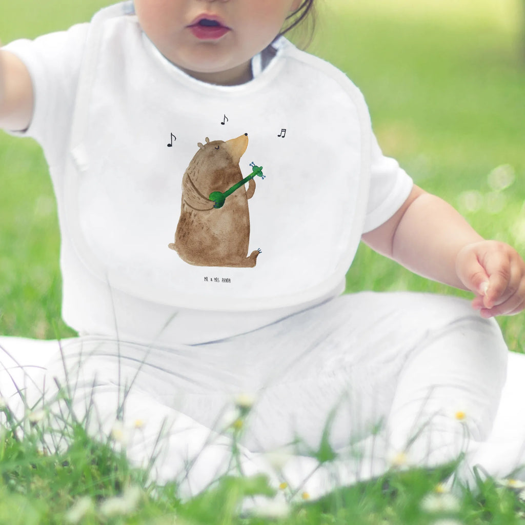 Bib bear guitar drool bib, toddler, baby party, spit cloth, baby shower, baby bib, bear, teddy, teddy bear, cuddly toy