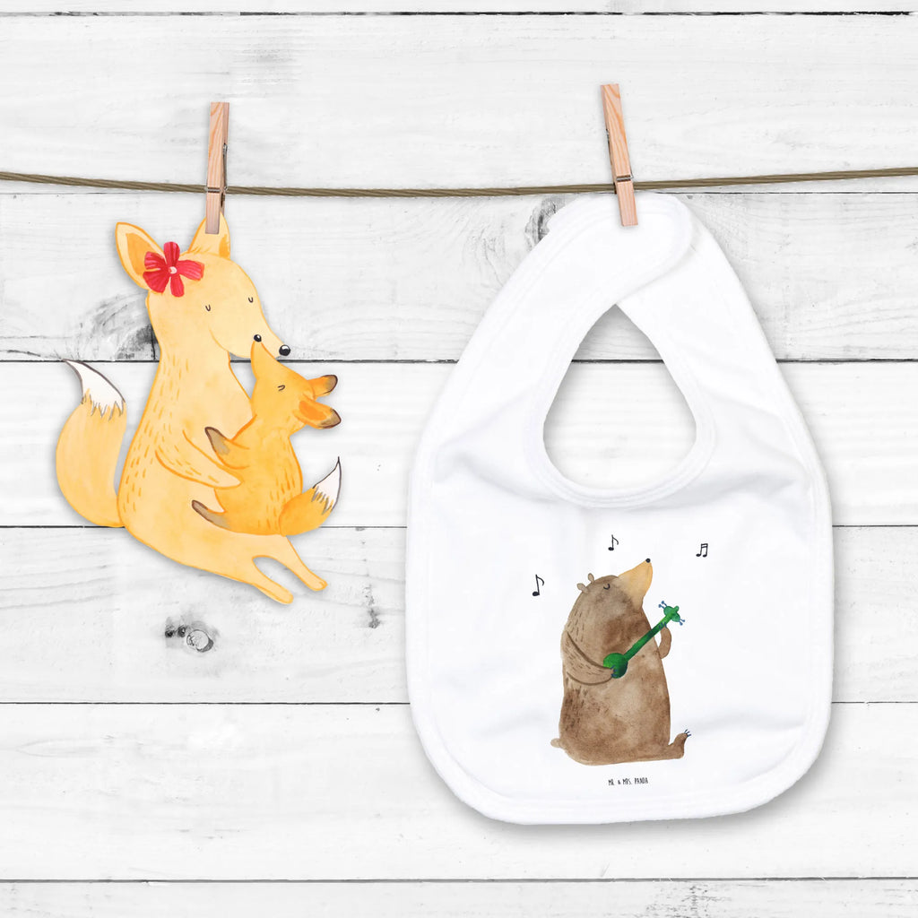 Bib bear guitar drool bib, toddler, baby party, spit cloth, baby shower, baby bib, bear, teddy, teddy bear, cuddly toy