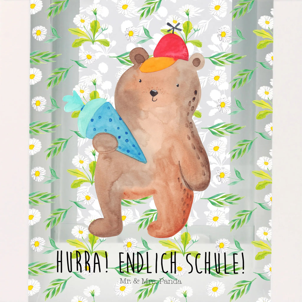 Decorative lantern bear School cone bear, teddy, teddy bear, cuddly toy, Bear motif, School enrolment gift, Starting school, Primary school, First day of school gift, School bag, School gift