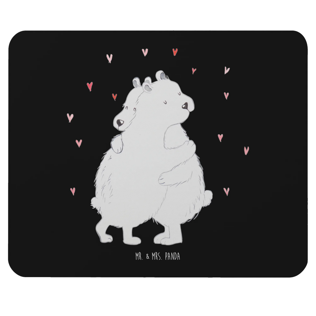 Mauspad Eisbär Umarmen Computer zubehör, Einzigartiges Mauspad, Mausunterlage, Mousepad, Büroausstattung, PC Zubehör, Mauspad Büro, Arbeitszimmer, Designer Mauspad, Mauspad, Tiermotive, Gute Laune, lustige Sprüche, Tiere