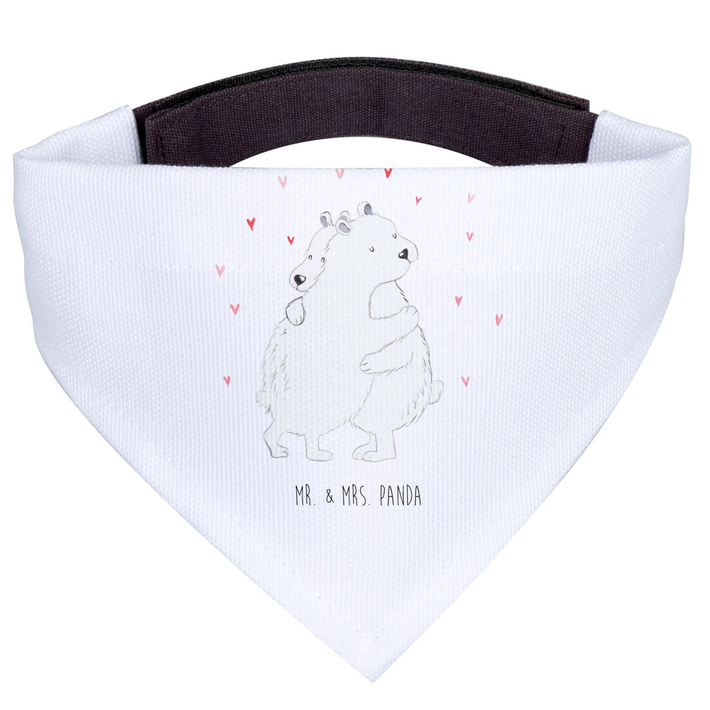 Chusta na szyję dla psa L Niedźwiedź polarny obejmować Halstuch, Hundehalstuch, Tuch, Hunde, Mittel, Mittelgroße Hunde, Lustige Sprüche, Tiere, Tiermotive, Gute Laune