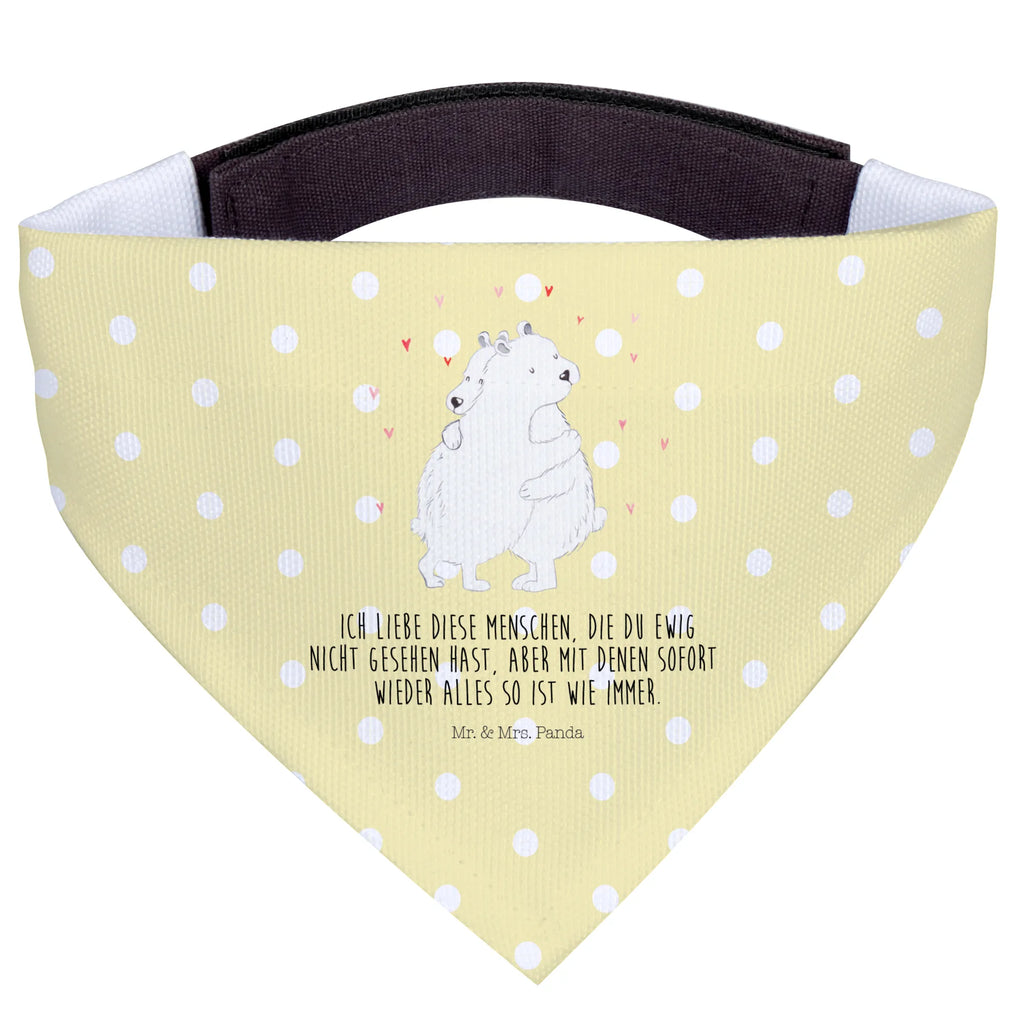 Chusta na szyję dla psa L Niedźwiedź polarny obejmować Halstuch, Hundehalstuch, Tuch, Hunde, Mittel, Mittelgroße Hunde, Lustige Sprüche, Tiere, Tiermotive, Gute Laune