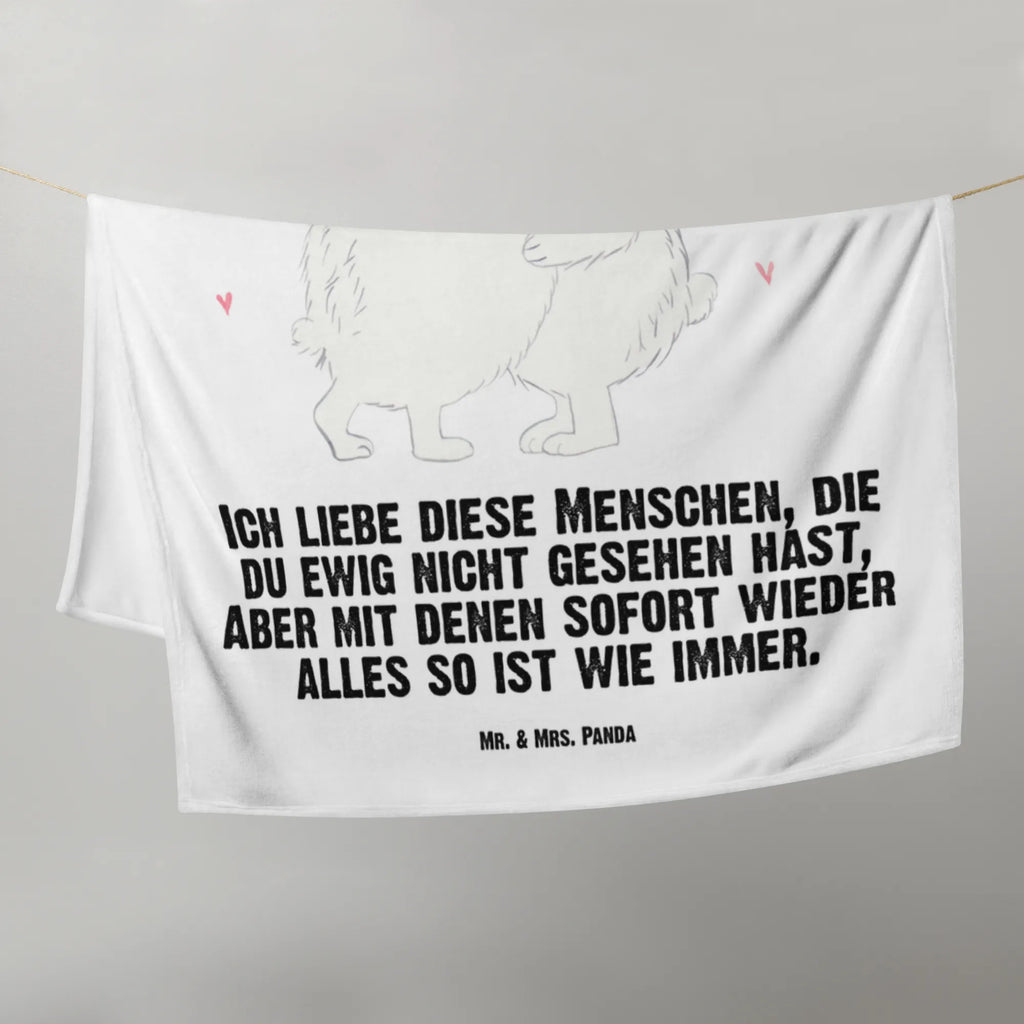 Baby blanket Icebear Embrace small animals, cute, funny, cute animal motives, hand drawn, small world, funny sayings, good mood, happy, gifts, gift ideas, special gifts, animal lover, card