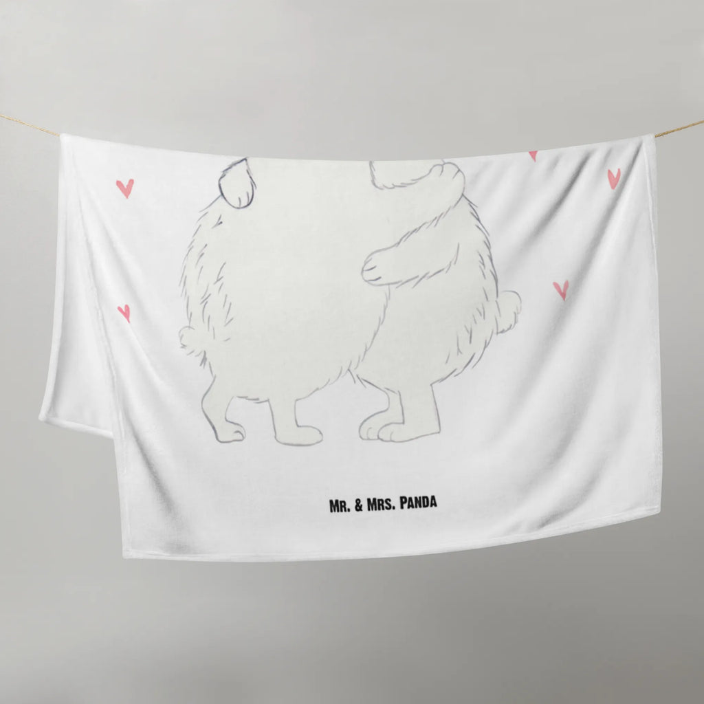 Baby blanket Icebear Embrace small animals, cute, funny, cute animal motives, hand drawn, small world, funny sayings, good mood, happy, gifts, gift ideas, special gifts, animal lover, card