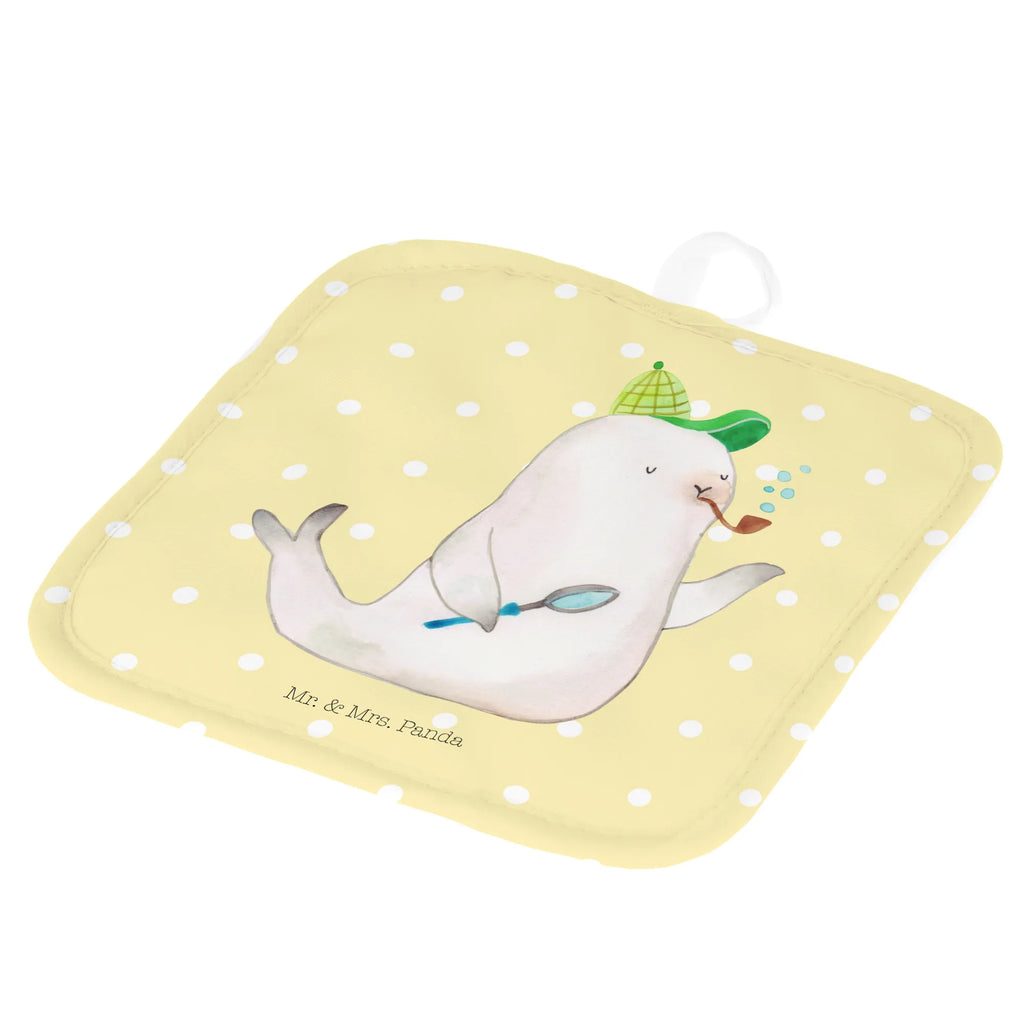 2er Set Topflappen  Robbe Sherlock Topfhandschuhe, 2er Set Topflappen, Topflappen 2er Set, Topflappen Set, Topflappen, topfhalter, Topflappenset, Topfuntersetzer, Lustige Sprüche, Tiere, Tiermotive, Gute Laune