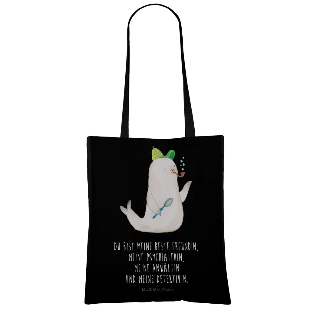 Tote bag seal sherlock