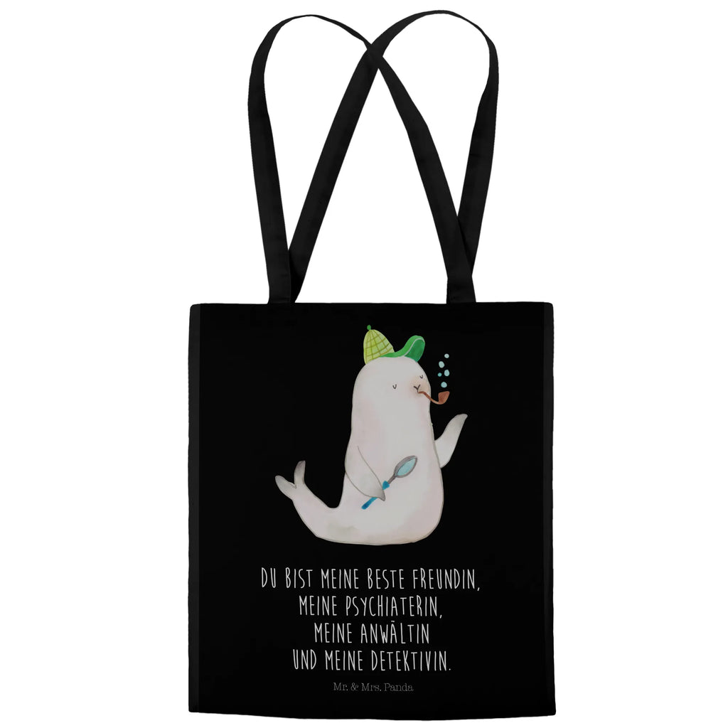 Tote bag seal sherlock