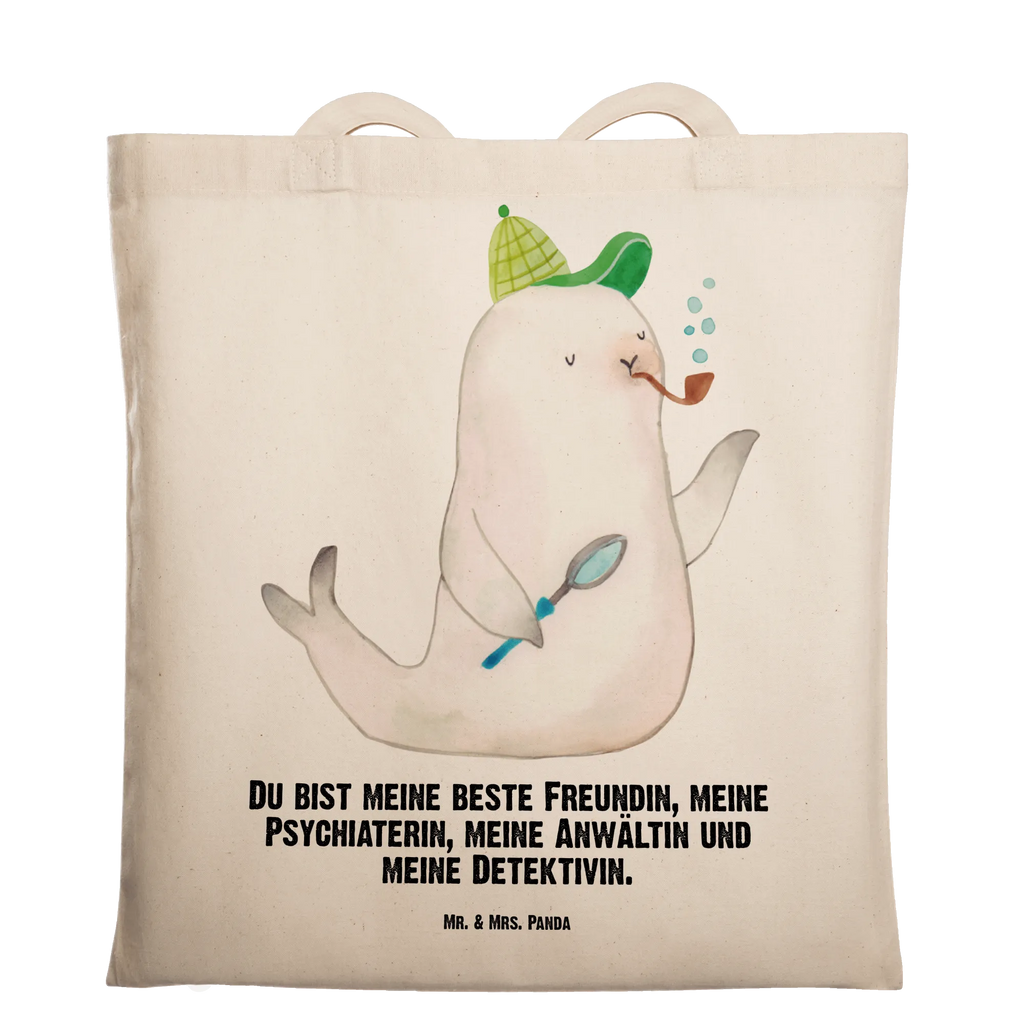 Tote bag seal sherlock