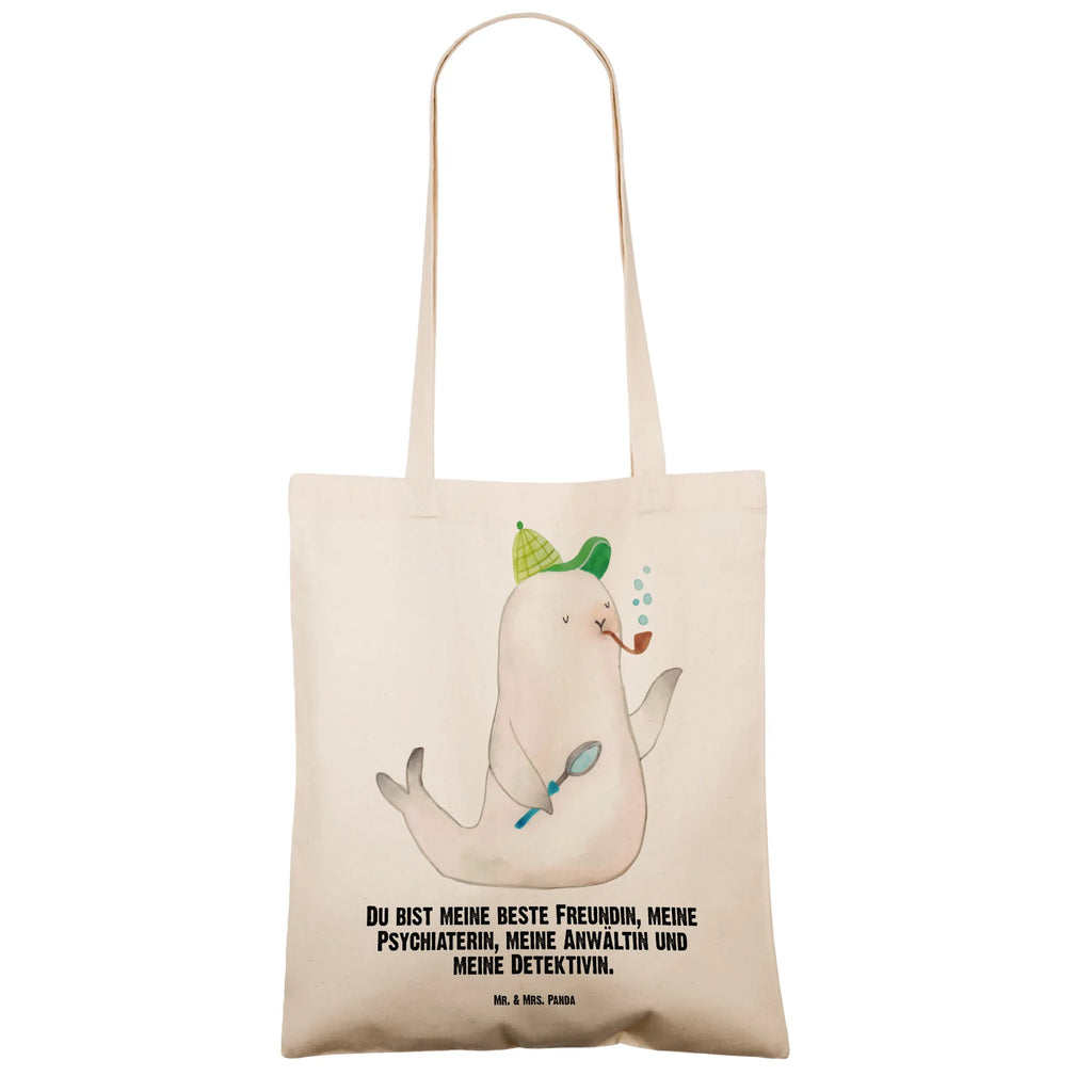Tote bag seal sherlock