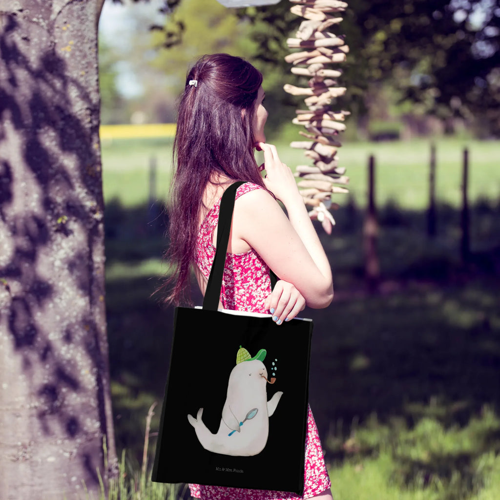 Tote bag seal sherlock