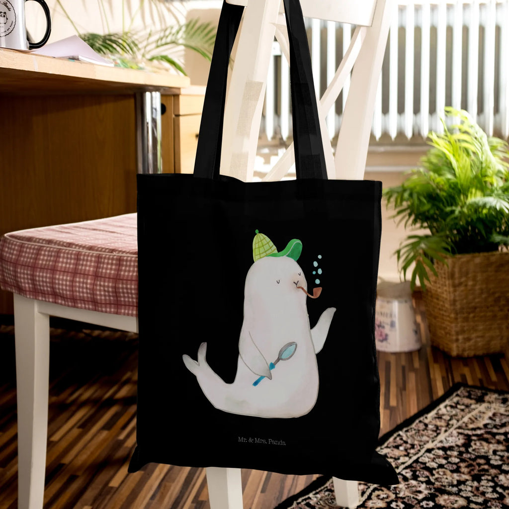 Tote bag seal sherlock