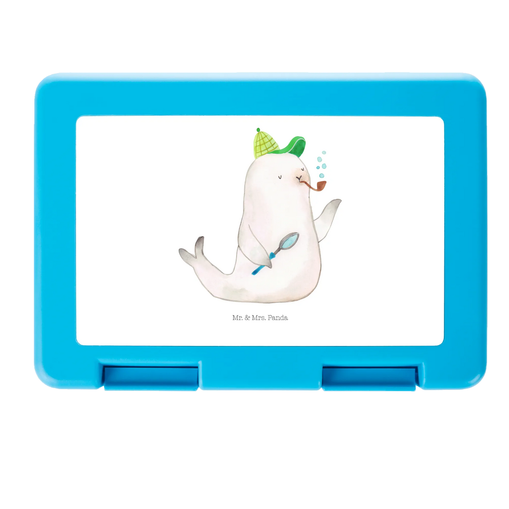 Pudełko na kanapki foka Sherlock Motywy zwierzęce, dobra energia, zabawne powiedzonka, zwierzęta