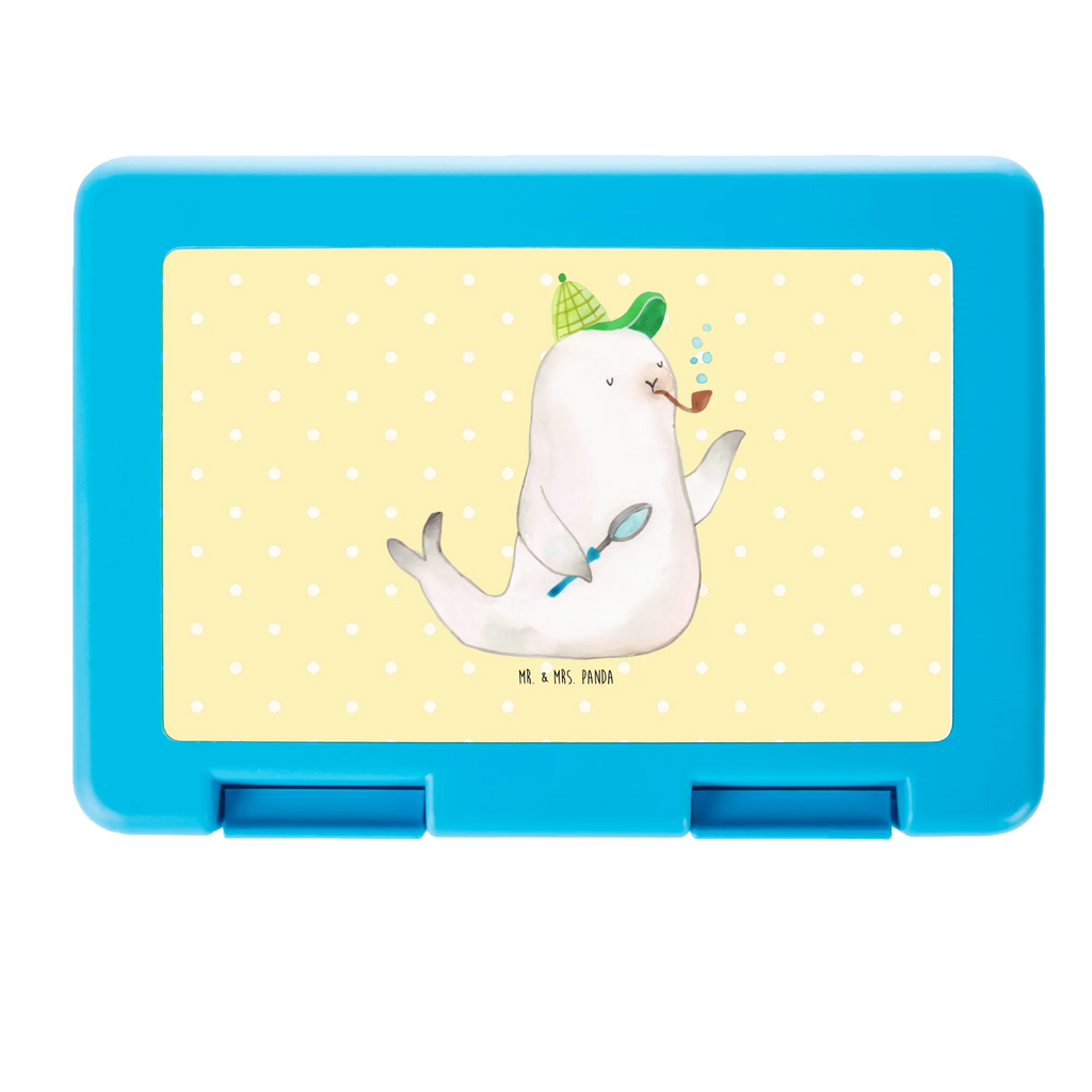 Pudełko na kanapki foka Sherlock Motywy zwierzęce, dobra energia, zabawne powiedzonka, zwierzęta