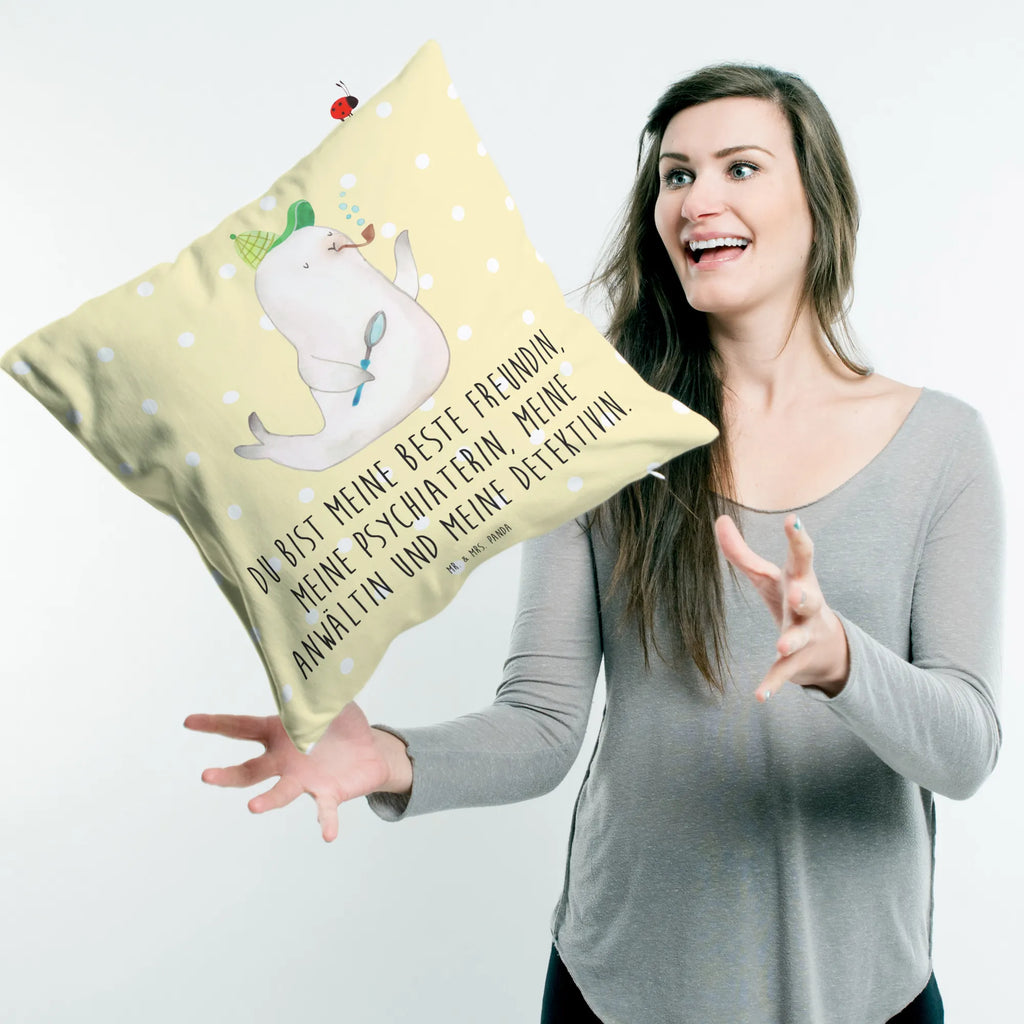 Cushion seal sherlock Kissen 40x40, Sofakissen, Kissen 40x40 Waschbar, Kopfkissen 40x40, Couchkissen, Kissenbezug 40x40, Sofakissen 40x40, Dekokissen, Dekokissen 40x40, Kissen, Kopfkissen, Kissenhülle 40x40, Zierkissen, sofakissen, sitzkissen, Kissenhülle, Kissenbezüge, Dekokissen Sofa, Motivkissen, Tiermotive, Gute Laune, lustige Sprüche, Tiere