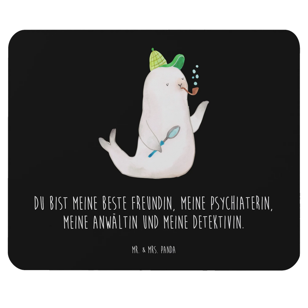 Mouse mat seal sherlock Computer zubehör, Büroausstattung, Arbeitszimmer, Mausunterlage, PC Zubehör, Designer Mauspad, Mousepad, Mauspad, Einzigartiges Mauspad, Mauspad Büro, Tiermotive, Gute Laune, lustige Sprüche, Tiere
