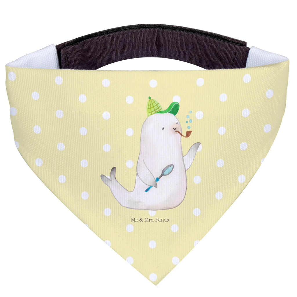 Dog neckerchief seal sherlock Halstuch, Mittel, Mittelgroße Hunde, Hundehalstuch, Hunde, Tuch, Lustige Sprüche, Tiere, Tiermotive, Gute Laune